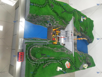 重力壩樞紐施工場景模塊